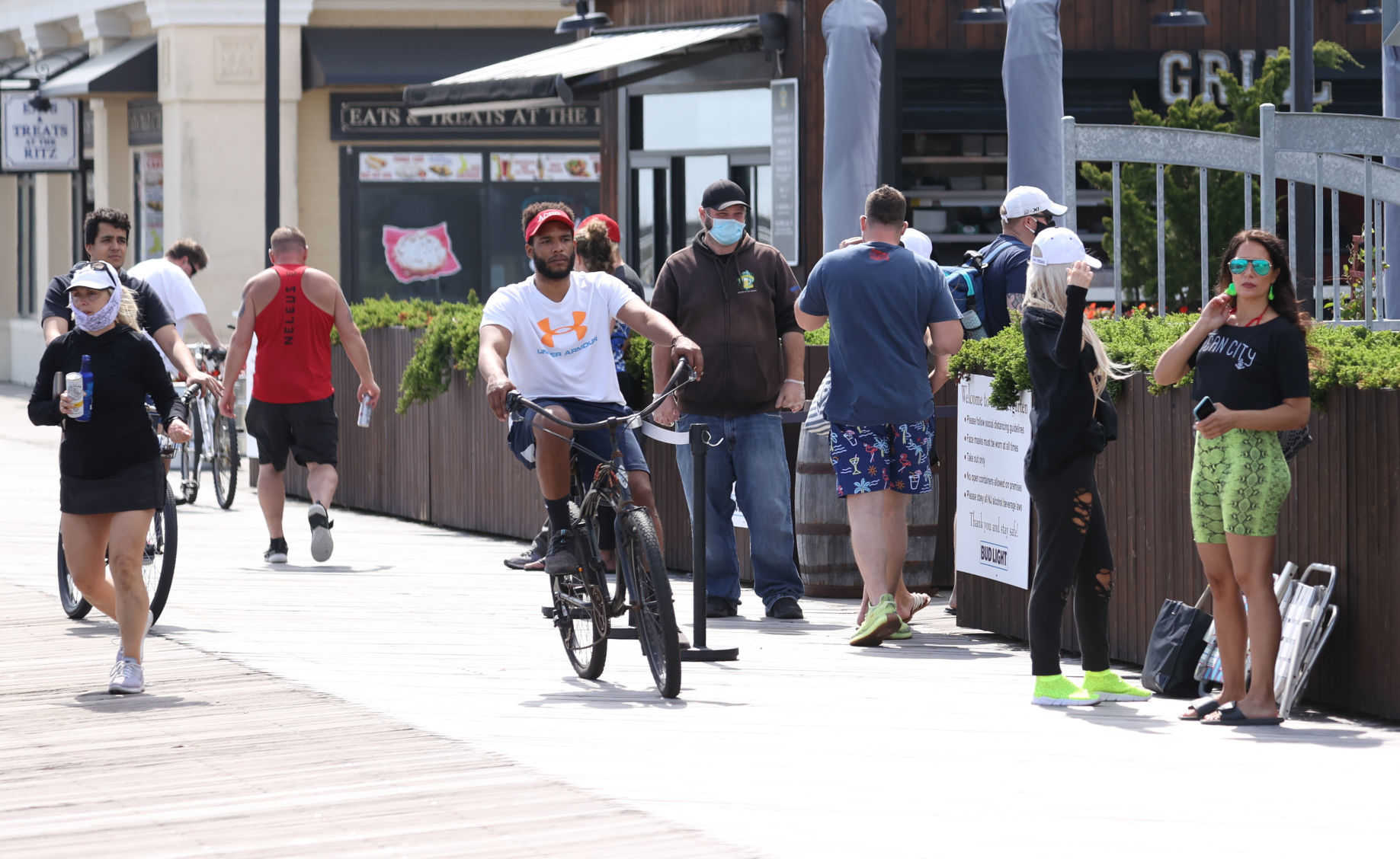 Atlantic City Boardwalk Beach